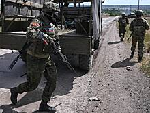 Российские военные зашли в населенный пункт в Запорожской области