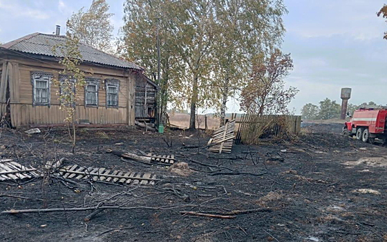 За день в Кадомском районе потушили 6 пожаров