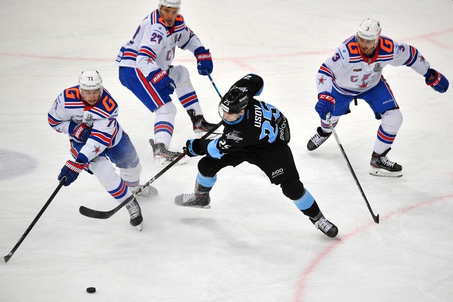 СКА обыграл минское «Динамо» во втором матче серии плей-офф КХЛ