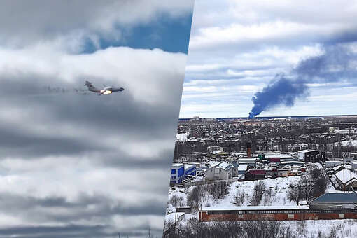 Житель Ивановской области рассказал, что видел черный дым при крушении Ил-76