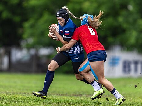 Сборная Москвы занесла 22 попытки команде Поволжья и выиграла 142:0 на женском ЧР по регби