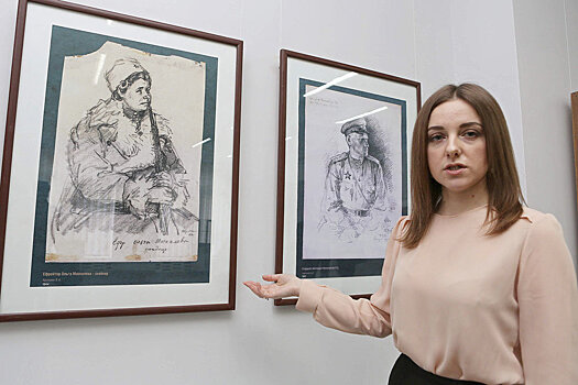 Из Москвы в Новополоцк привезли десять портретов белорусских фронтовиков