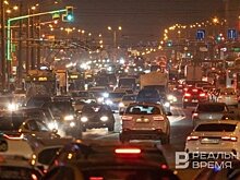 На дорогах Казани наблюдаются 8-балльные пробки — в городе много аварий