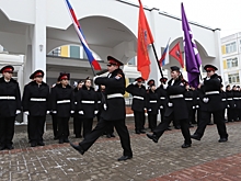 В память о прадеде. У школы № 814 открыли монумент, созданный по проекту ученика