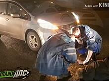 Пьяный пешеход попал под колеса автомобиля во Владивостоке