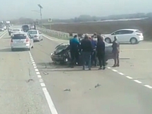Под Краснодаром девушка устроила массовое ДТП с пострадавшими