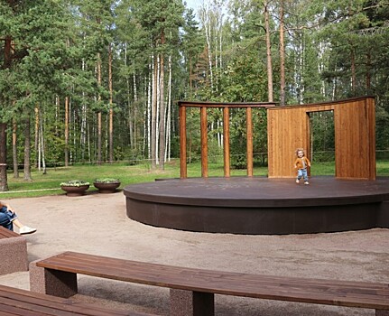 Завершилась реконструкция лесопарка «Сосновка» в Выборгском районе