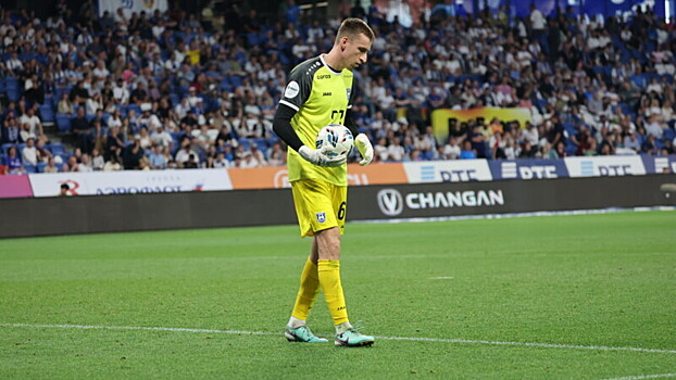 Вратарь «Балтики» Бориско признан лучшим игроком матча РПЛ против «Спартака»