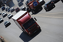 В Дептрансе сообщили о снижении количества грузовиков на МКАД