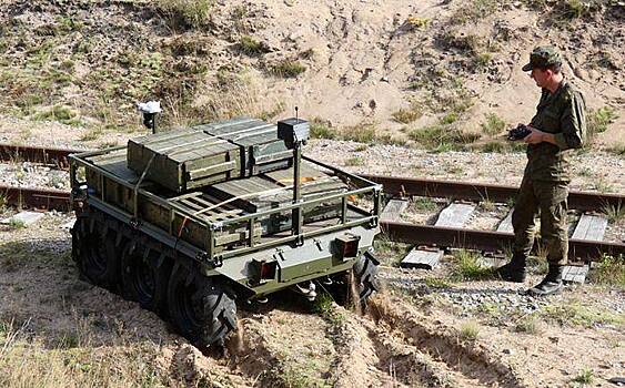 В России разработали наземный дрон «Вольчанин»