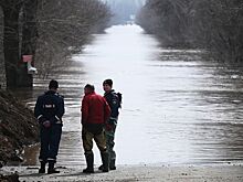 Уровень воды в реке под Оренбургом вырос на 32 сантиметра