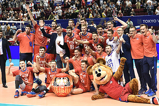 Российские волейболисты потерпели первое поражение в Лиге наций, проиграв Японии