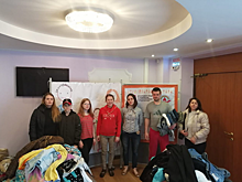 Раздача вещей прошла в «Берегине»