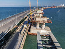 Соколов: Грузовики поедут по мосту в Крым в октябре