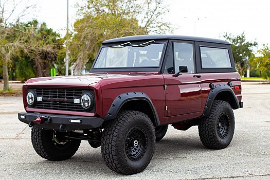  		 			Обновленный Ford Bronco с более мощным мотором и роскошным салоном продают на аукционе 		 	