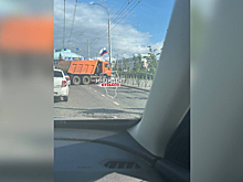 Движение на одном из мостов Кемерова оказалось затрудненным из-за ДТП
