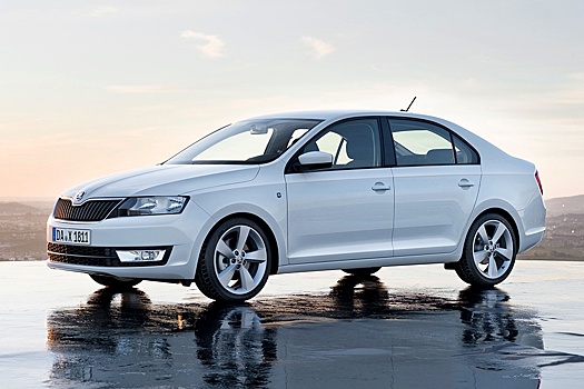 В России на продажу выставили новый Skoda Rapid 2014 года