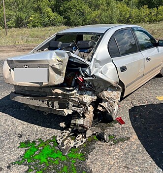 В массовом ДТП на трассе под Новосергиевкой пострадал ребенок