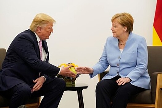 Трамп обсудит с Меркель зависимость Германии от России