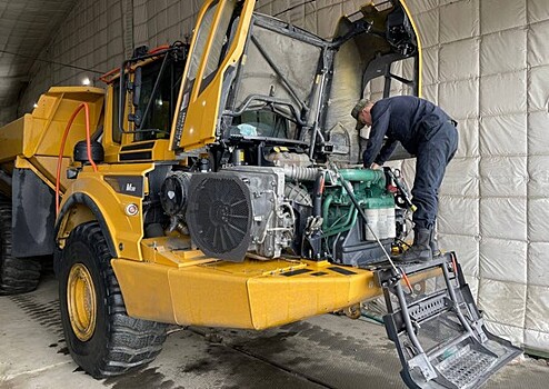 Курсанты-механики Военного института (ЖДВ и ВОСО) проходят практику на объектах реконструкции БАМа