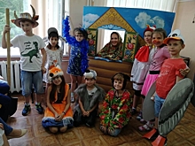 Отчетный спектакль театрального кружка «Бродячие артисты» прошел в Щербинке