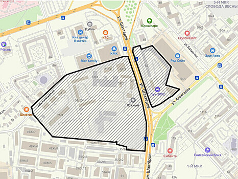 Администрация снова выставит на торги участки на ул. Шахтеров под строительство жилья