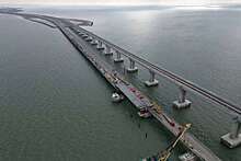 Минтранс сообщил о возобновлении автодвижения по Крымскому мосту после ремонтных работ