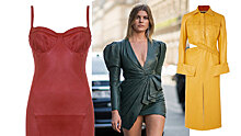12 кожаных платьев, которые одобрила бы Летиция Каста и другие француженки
