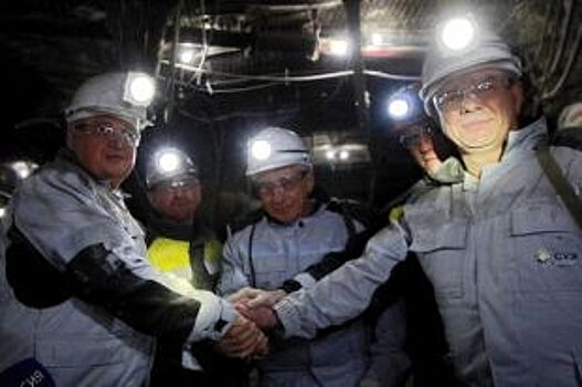 Врио губернатора Кемеровской области Сергей Цивилев спустился в шахту