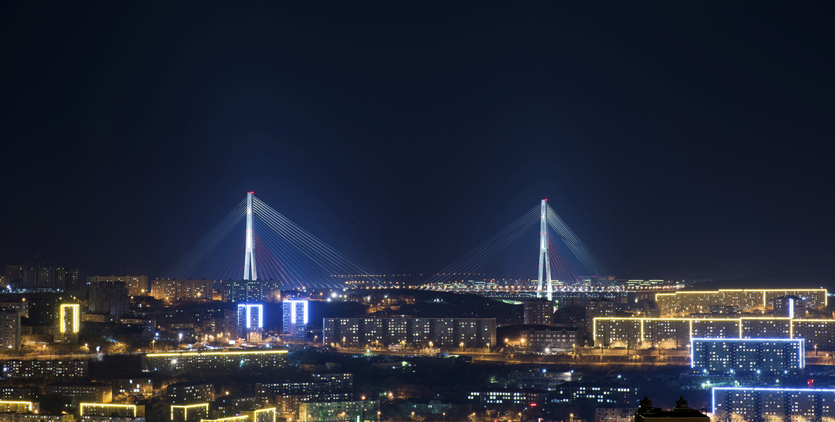 Русский мост, Владивосток, Россия, Европа