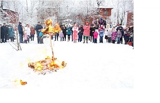 Нижегородские ДУКи провели для жителей МКД Масленицу