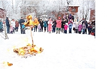 Нижегородские ДУКи провели для жителей МКД Масленицу