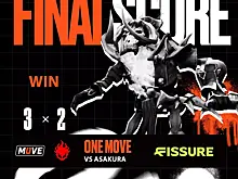 One Move обыграла ASAKURA и прошла на FISSURE Universe: Episode 4