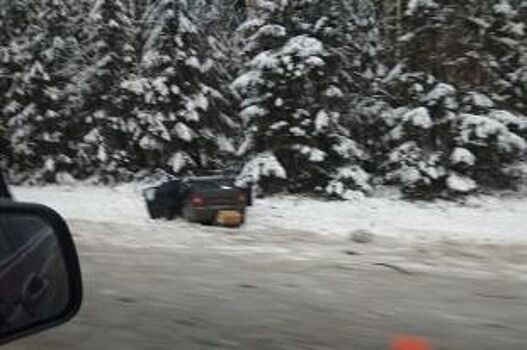 В Прикамье столкнулись фура и легковушка