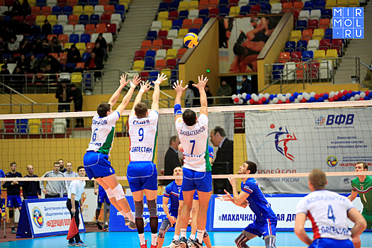 Волейболисты «Дагестана» сыграют с МГТУ в 19-м туре чемпионата России