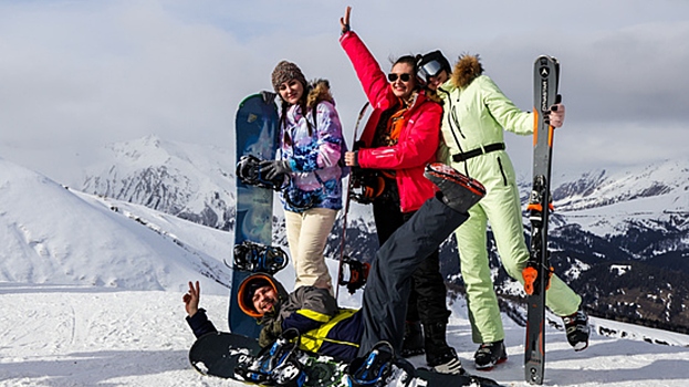 Сколько туристов посетят горнолыжные курорты России