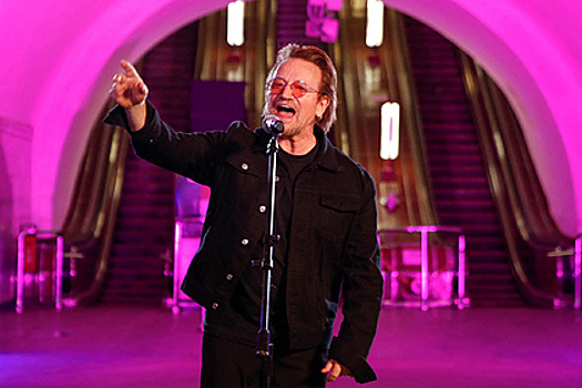 Музыканты U2 устроили концерт в киевском метро