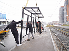 На остановках Ижевска установят 14 новых павильонов и навесов