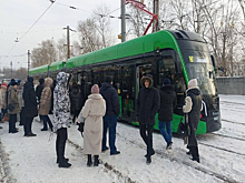 В Челябинске началось тестирование новых вагонов метротрама