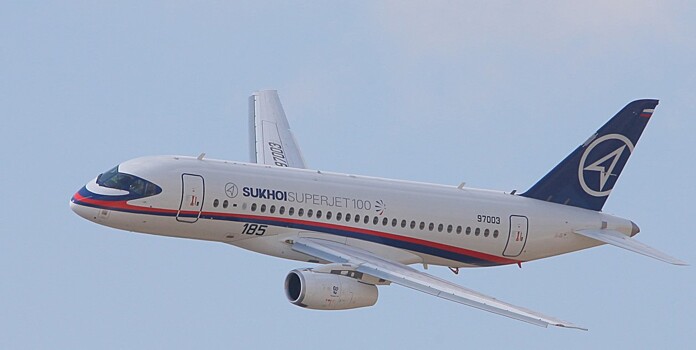 Импортозамещённый самолёт SJ-100 совершил второй полёт