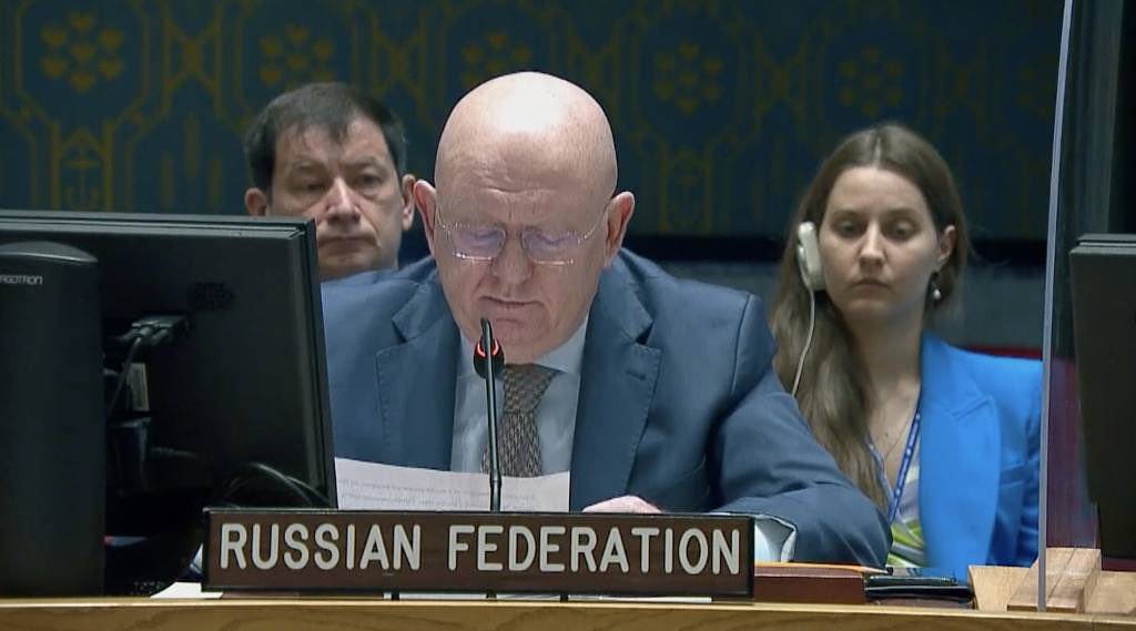 Небензя встретился с Гутерришем