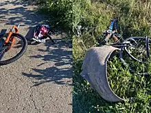 Появились фото и видео с места ДТП под Самарой, где 13 августа насмерть сбили мальчика-велосипедиста