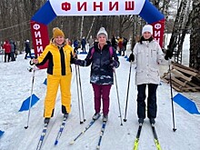 Сотрудники школы №1708 приняли участие в «Профсоюзной лыжне»