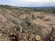 Жительница Вольска пожаловалась на зарево и дым от горящей свалки