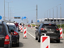 У Крымского моста скопилось 470 автомобилей