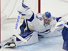 В Тампе о трудоголизме Василевского: когда он говорит, что сыграл бы все матчи, неясно, шутка это или нет