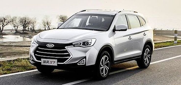 Серийный кроссовер JAC S7 доступен для заказа