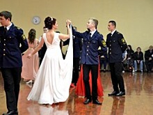 Торжественный бал курсантов прошел прошел в районе