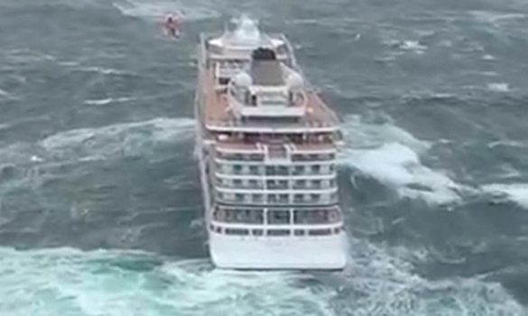 Еще один россиянин оказался на тонущем лайнере в Норвегии