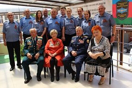 Сотрудники ведомственной охраны Минтранса провели встречу с ветеранами